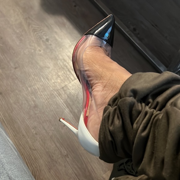 🖤❤️ CHRISTIAN LOUBOUTIN Debout 100 ❤️🖤 - Picture 10 of 11